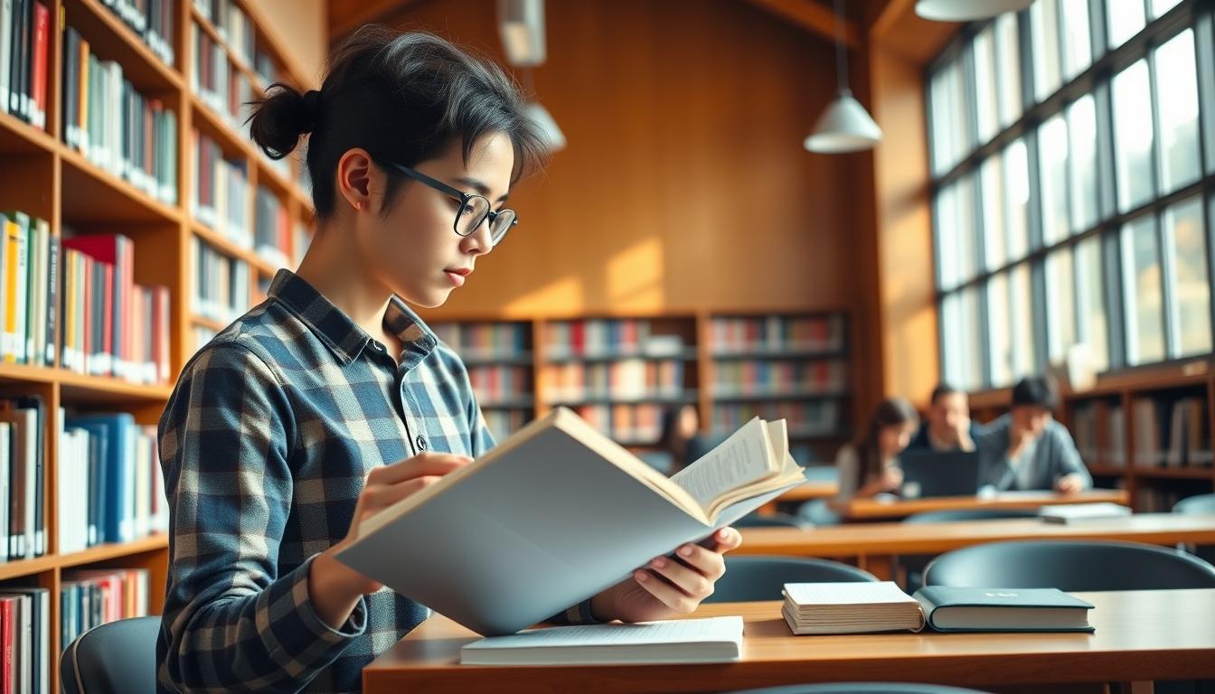 Modern university campus for students